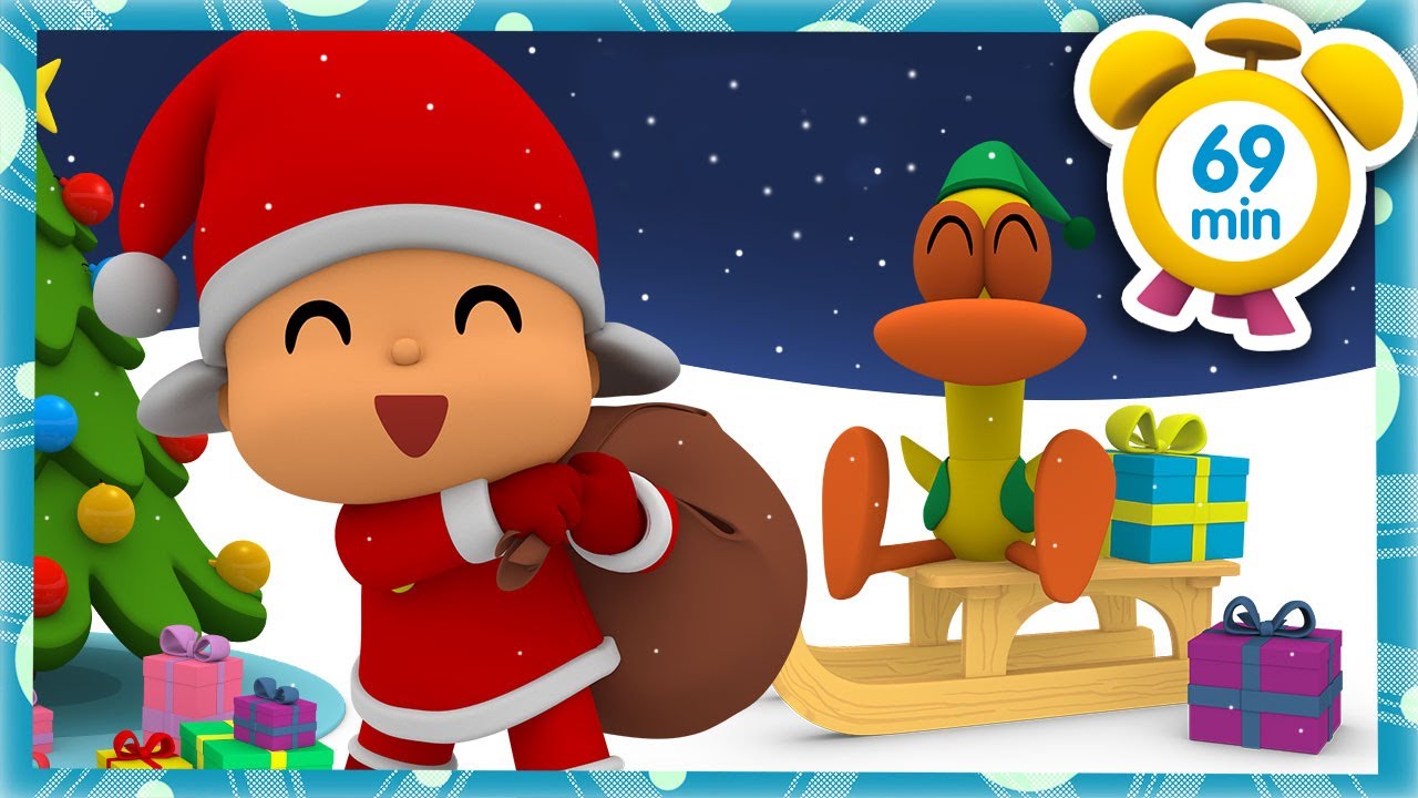 POCOYO MAGYARUL – 🌨️FEHÉR KARÁCSONY🌨️ | [69 perc] Teljes Epizódok | Rajzfilm gyerekeknek