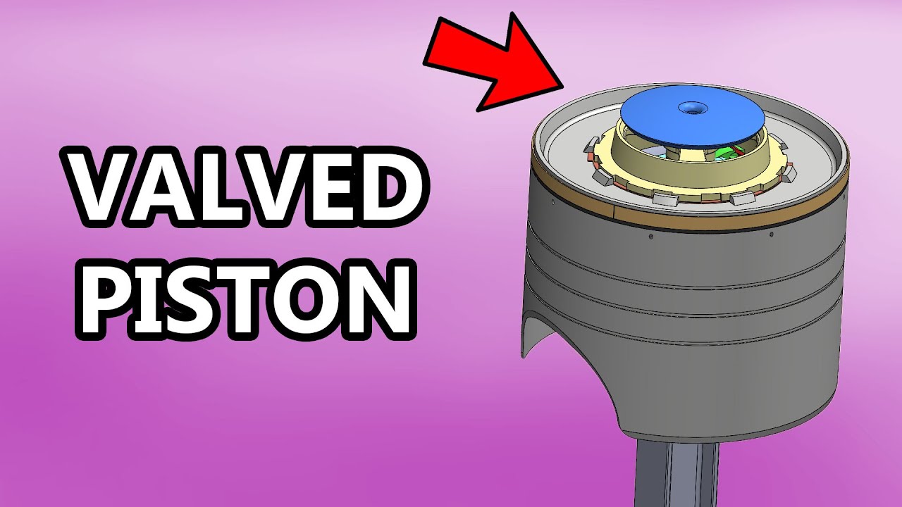 This engine has a VALVE in the PISTON 🤯 Radial Rotary Engine