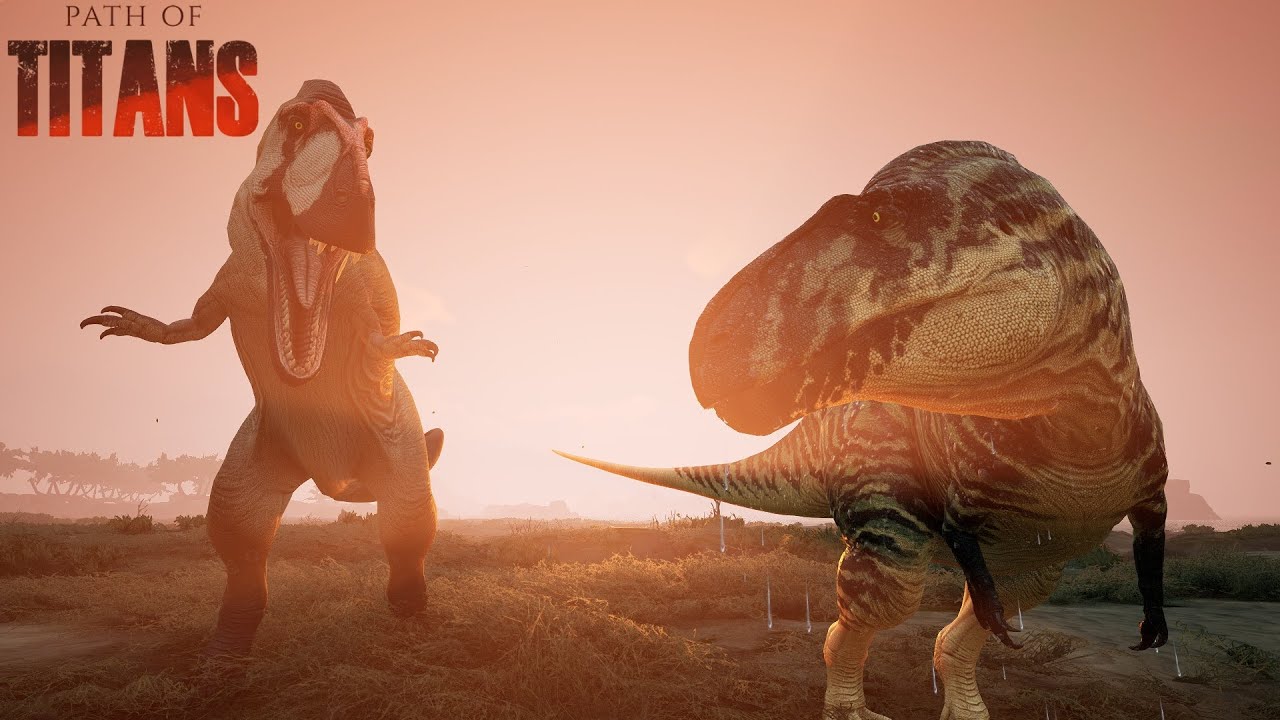 Acrocanthosaurus Survival Attempt Day 1 - Path Of Titans