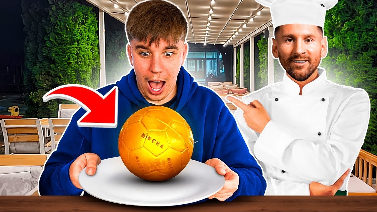 Conseguí el BALÓN de ORO de Messi en Su Hotel! *Increíble*