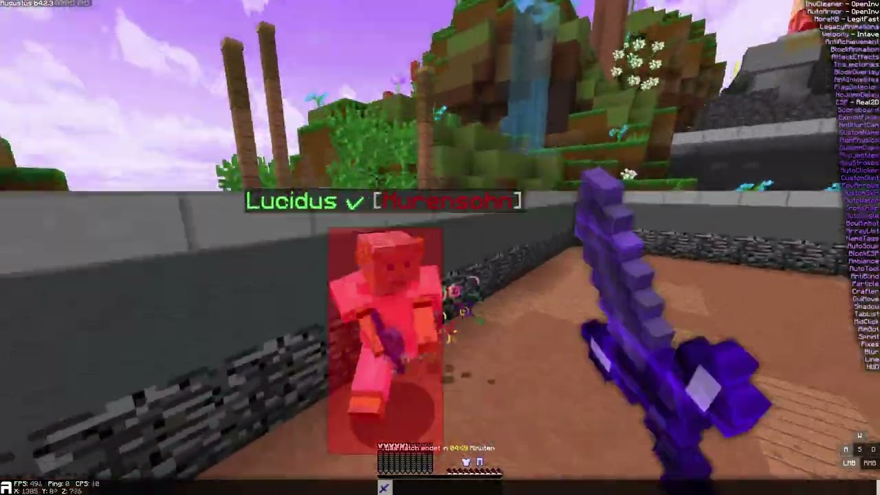Road to rank in KitPVP 1 || Augustus Client