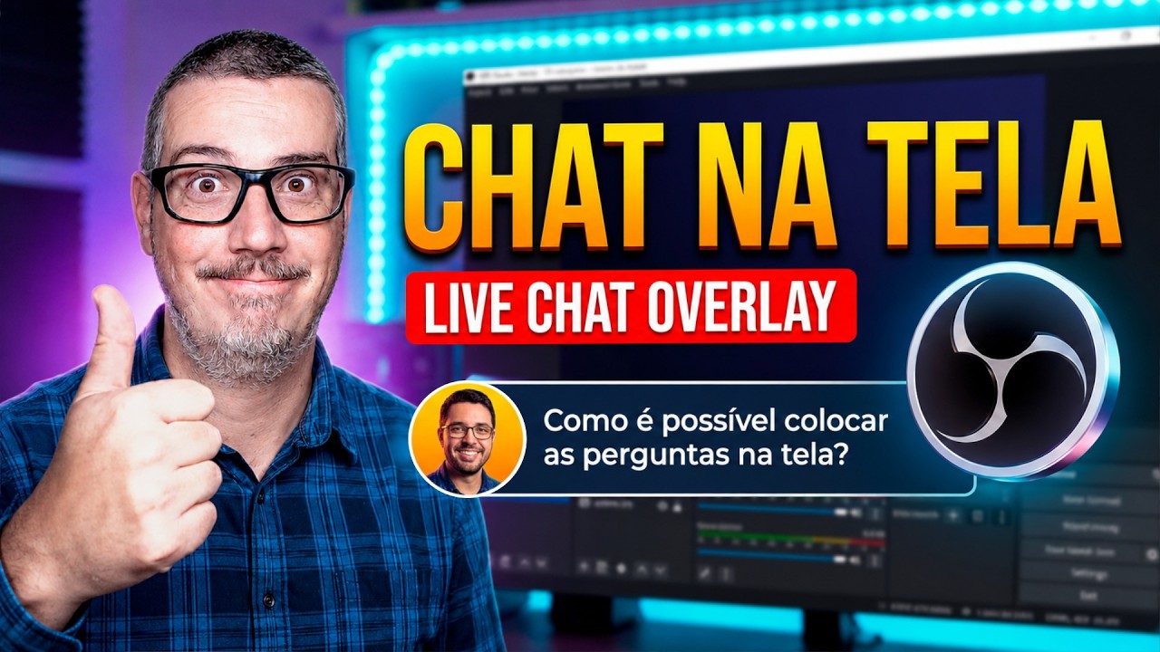 Chat Animado na Live: (Aprenda a Configurar) do Zero!