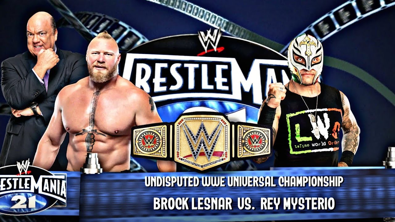 Brock Lesnar vs Rey Mysterio | David vs Goliath | Speed vs Power | WWE Undisputed Championship
