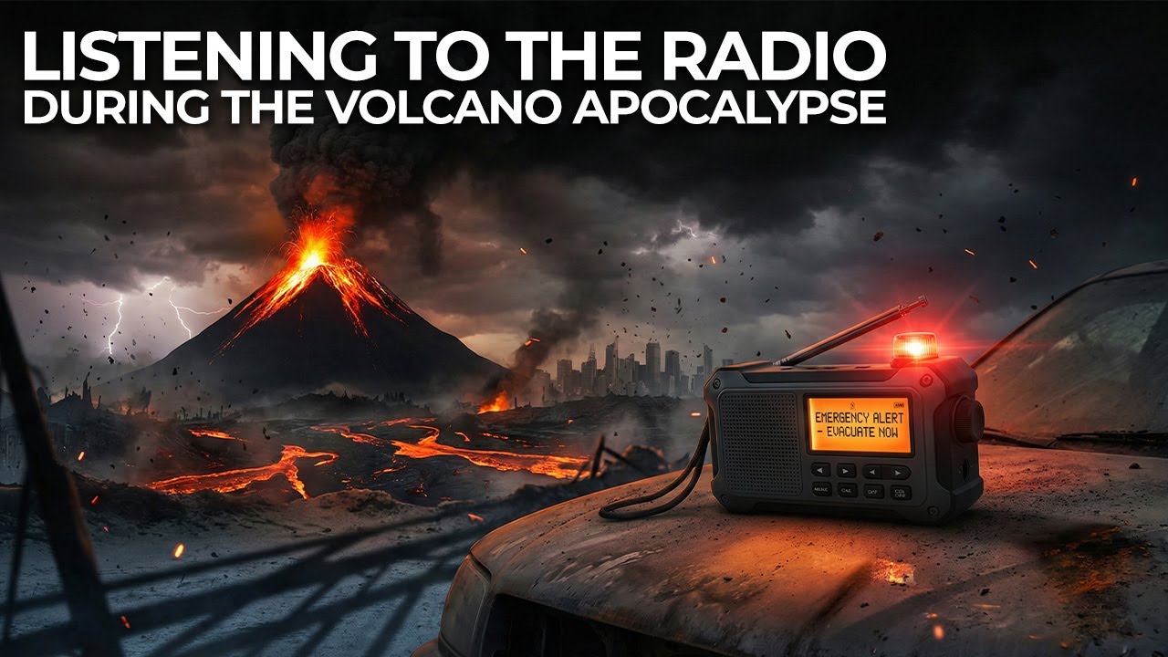 You're Listening To The Radio During The Volcano Apocalypse