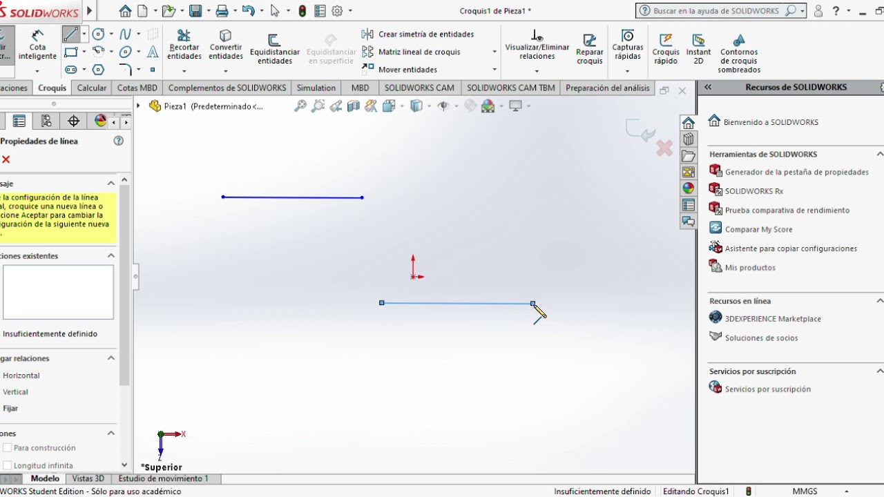 SOLIDWORKS  Colineal
