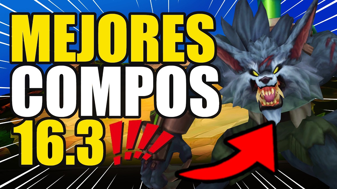 ✅TOP 5 + 2 MEJORES COMPOS ROTAS del NUEVO PARCHE 16.3