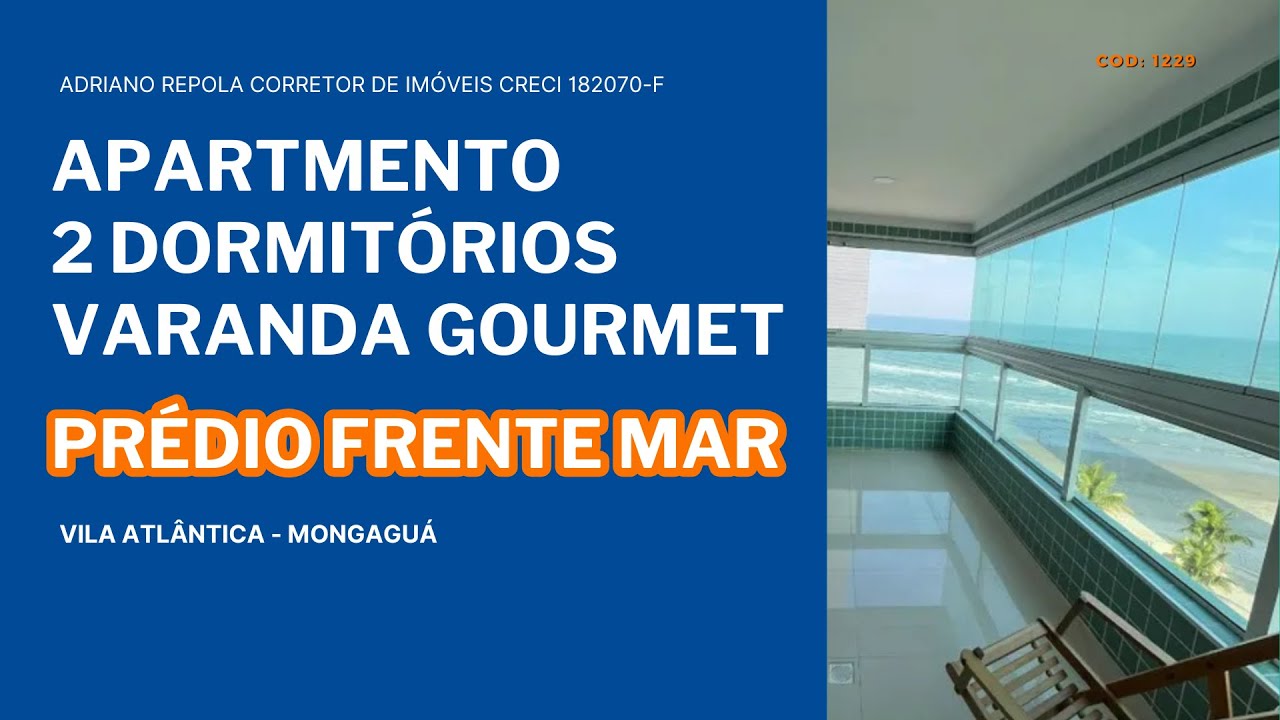 Apartamento Varanda Gourmet - 2 Dormitórios