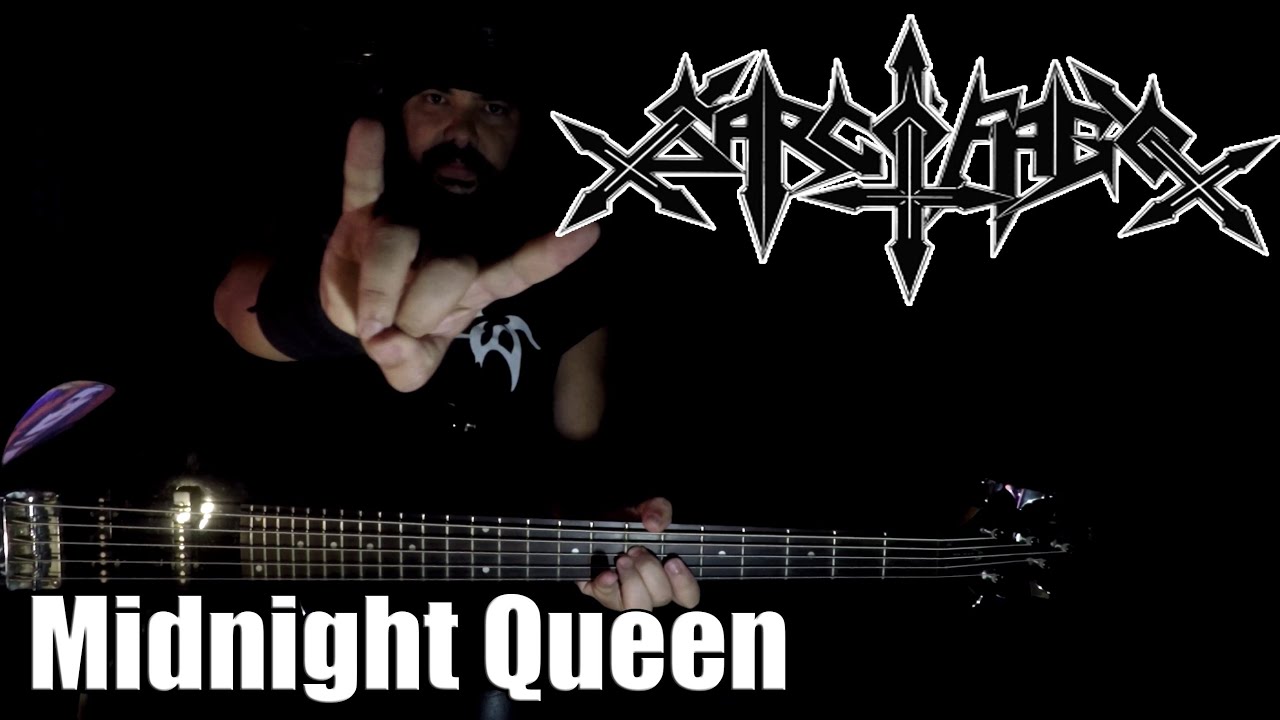 SARCÓFAGO - MIDNIGHT QUEEN (BASS Cover + Subtitled Lyrics + Tradução)