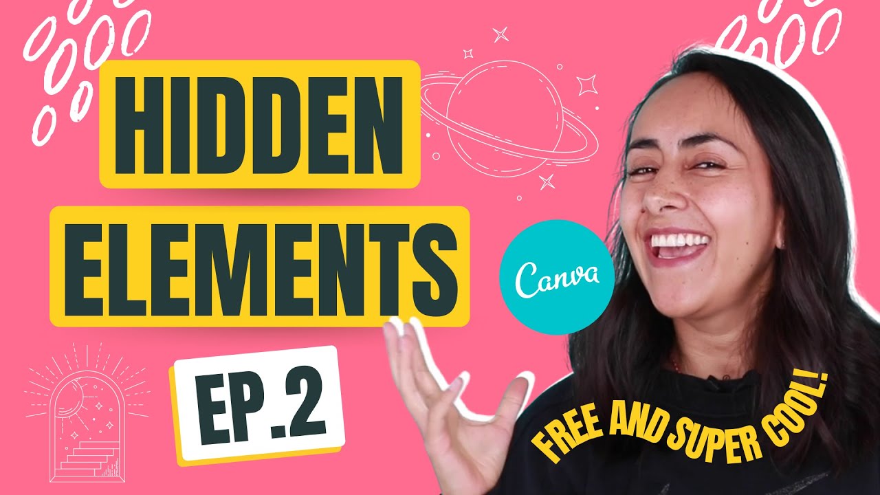 10 Amazing Hidden Elements in Canva and how to find them