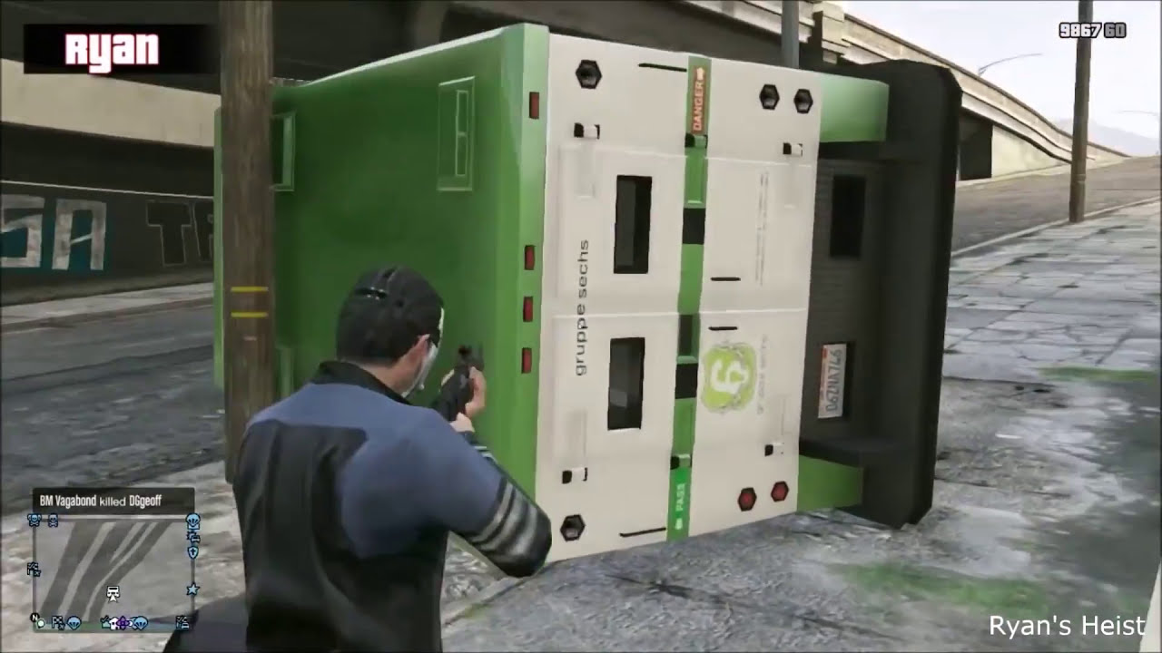AH GTA Heists Death Compilation