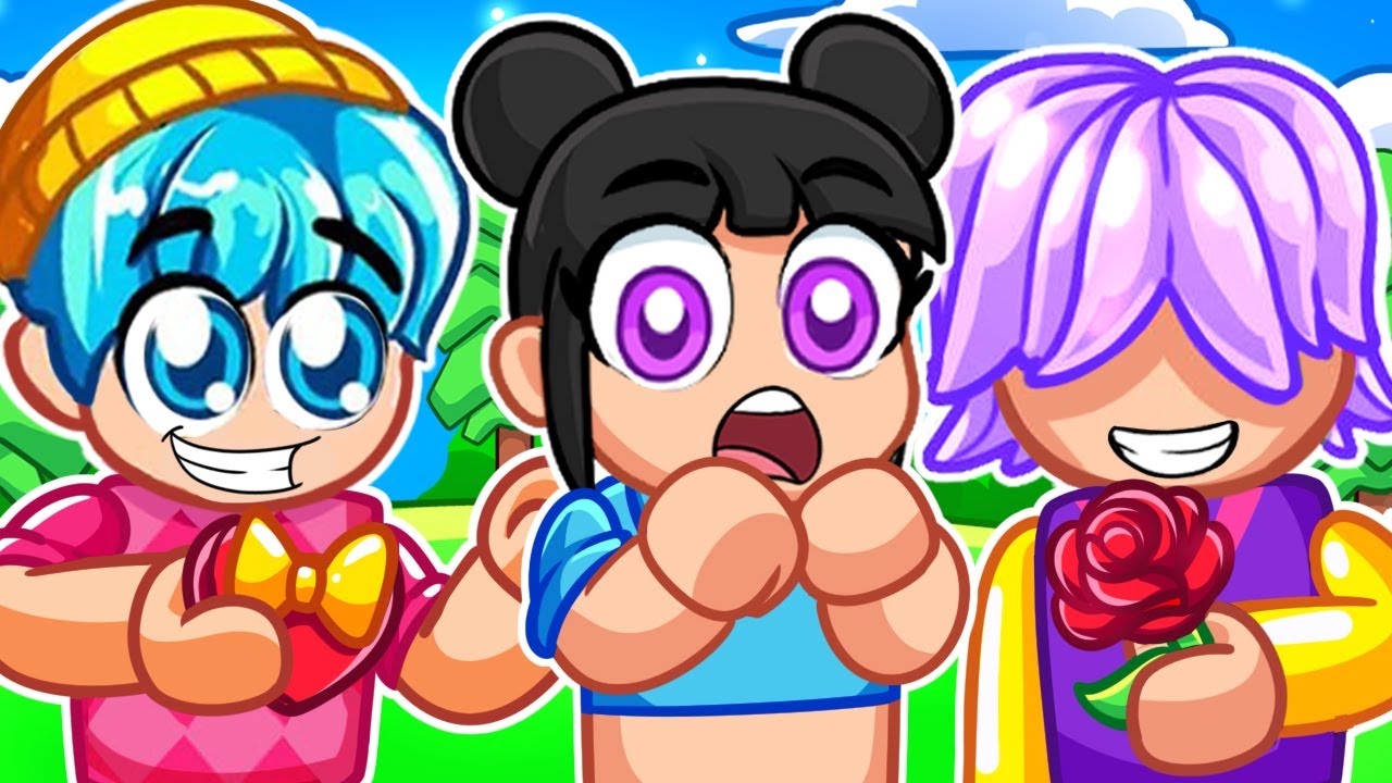 ZOEY falls in LOVE with SAJA BOYS in Roblox! (Kpop Demon Hunters)