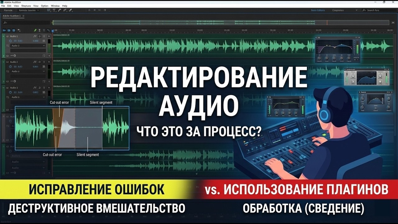 Редактирование аудио, что это за процесс?