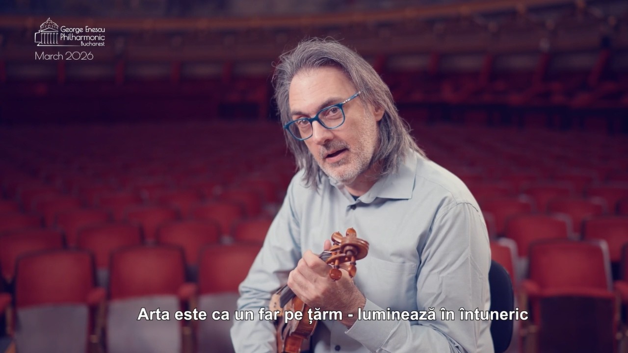 Скрипач Леонидас Кавакос | Беседы с артистами Филармонического оркестра имени Джорджа Энеску