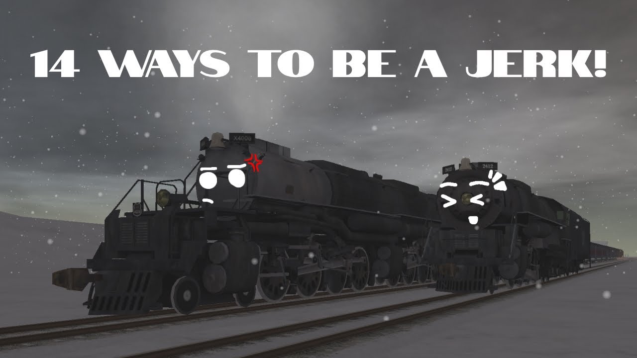 14 способов быть придурком в Train & Railyard Simulator