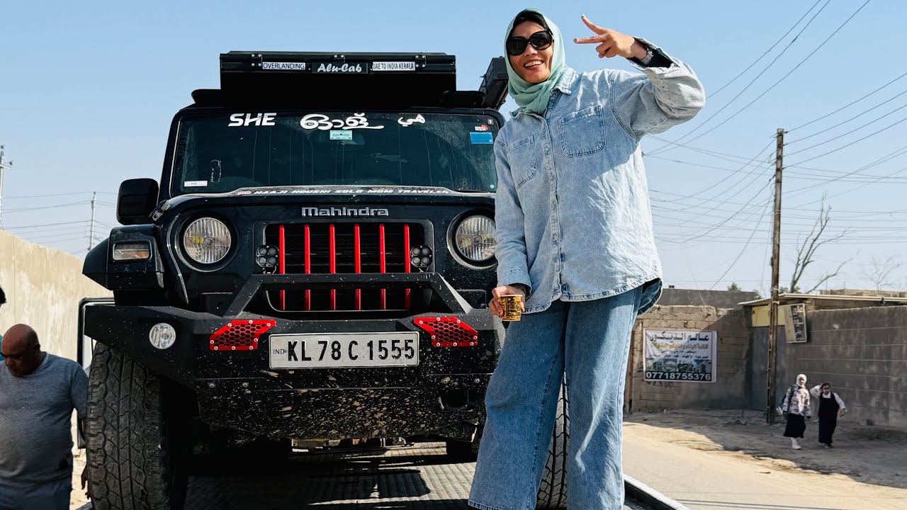 EP/35🇮🇶/ഇറാഖിൽ വണ്ടി വഴിക്കായി /my Car Stuck in iraq