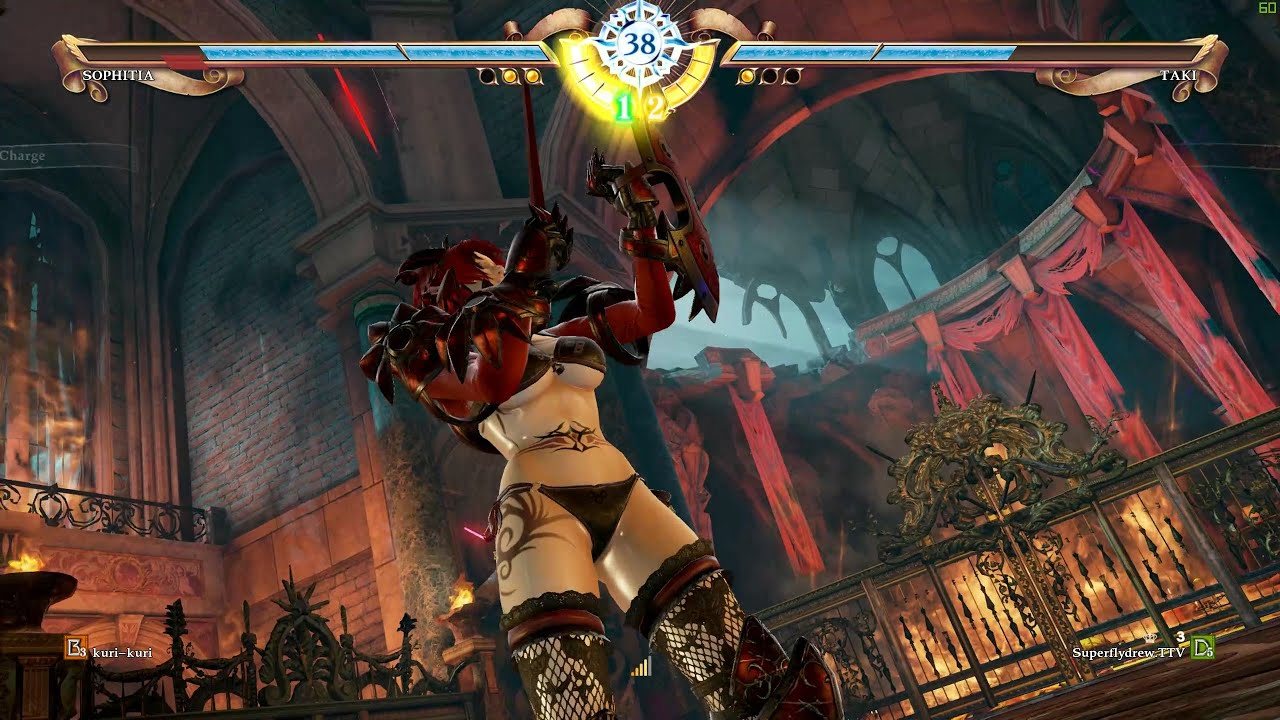 SoulCalibur 6 (Sophitia) Nyawu vs (Taki) Superflydrew