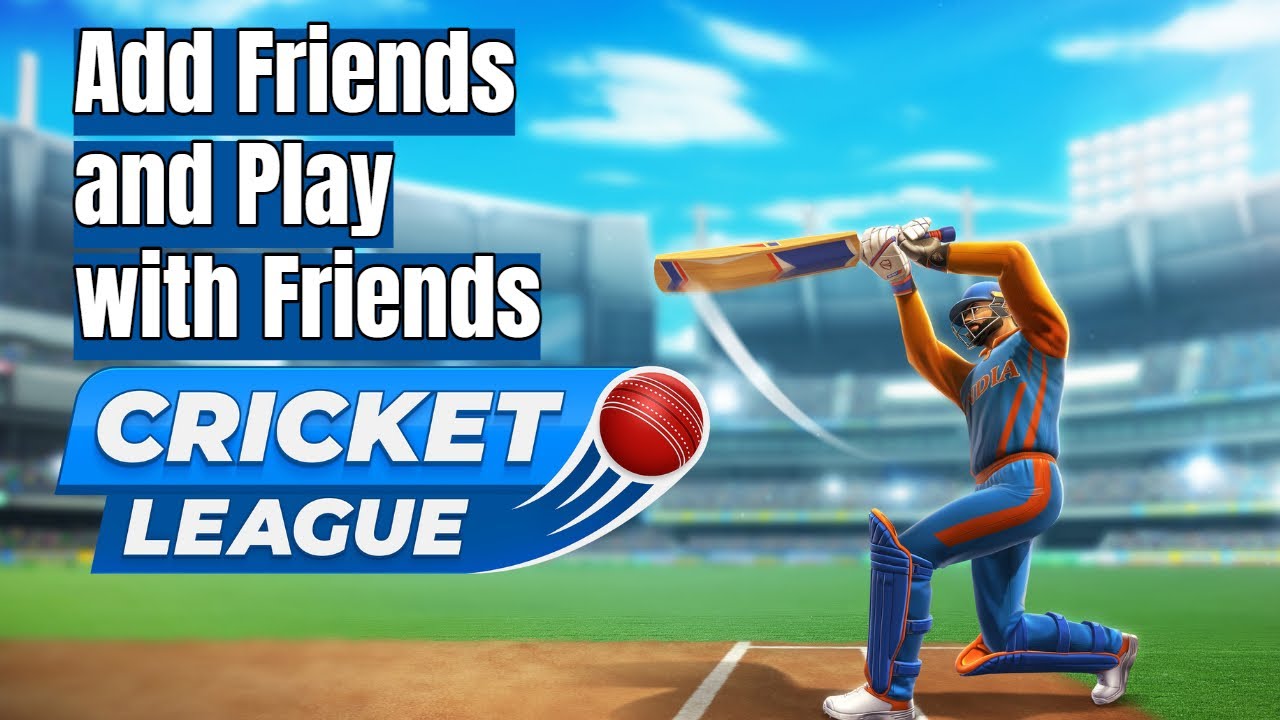 Как добавить друзей и играть с друзьями в игре Cricket League 2024