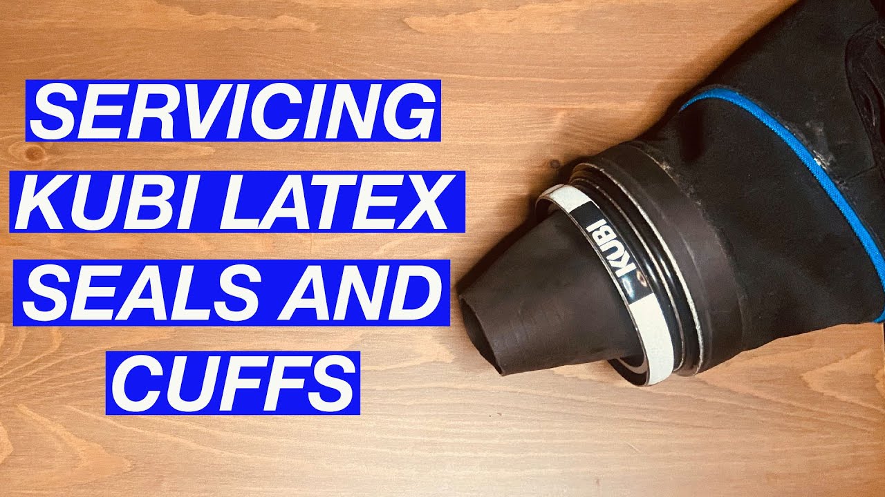 HOW TO SERVICE KUBI LATEX SEALS | How To Change a Latex or Silicone Cuff | KUBI Dry Glove System