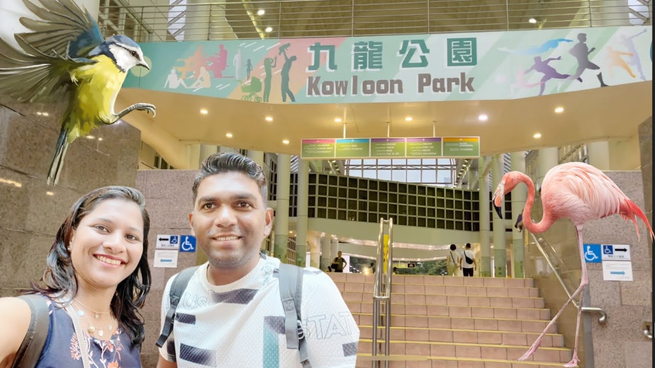 Day 3 - Kowloon Park | Aviary Bird Park | Chinese Garden | Flamingo's #hongkong #marathi #iphone13