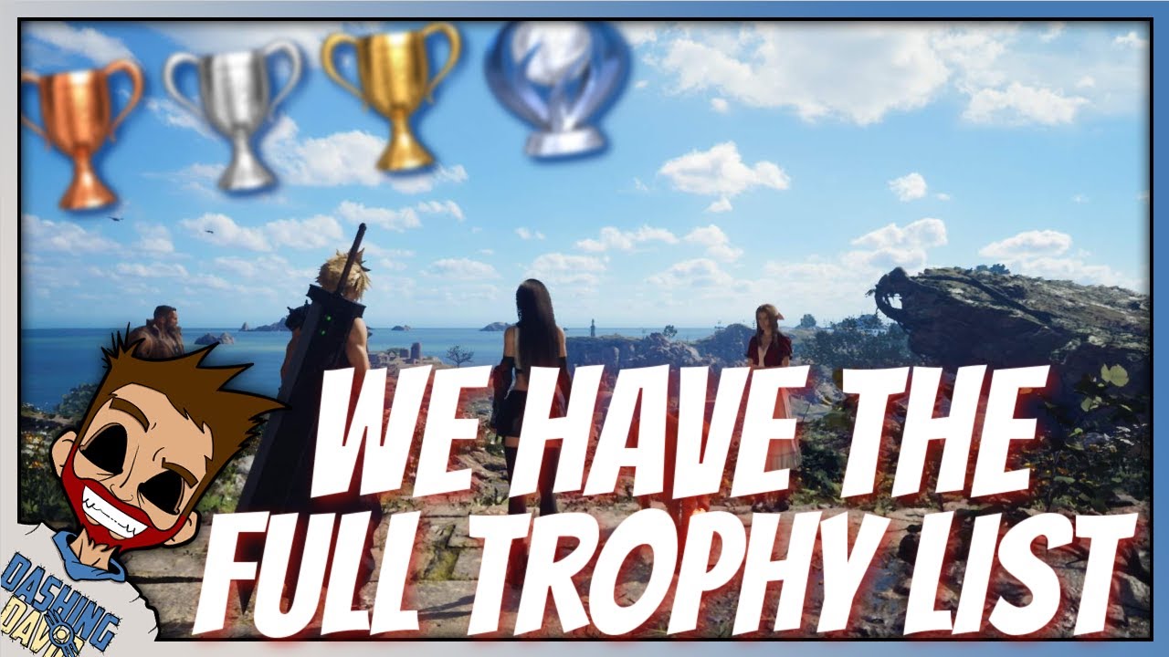 SPOILERS: We Have The Full Trophy List For FF7 Rebirth & It Gives Us A Lot Of Details