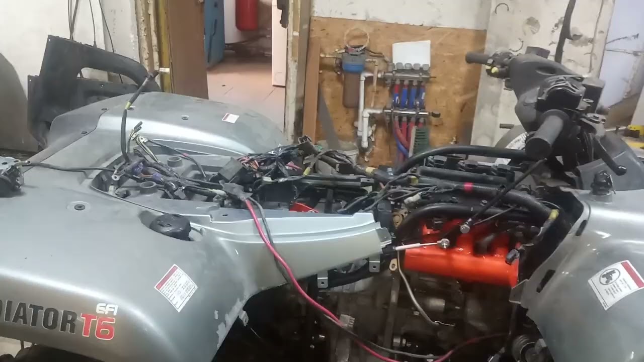 Свапы RZR 900, cectek t6, и Ямаха викинг. на автомобильных моторах.