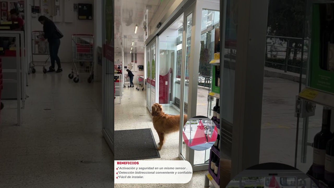 Sensor puertas automáticas 