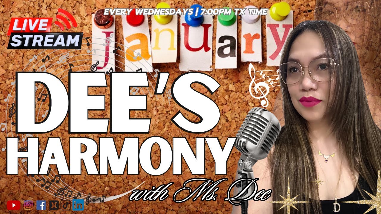 🟣 DEE’s HARMONY with Ms. Dee!  Live 02--'26 💟💕💥 #music #entertainment #livestreaming