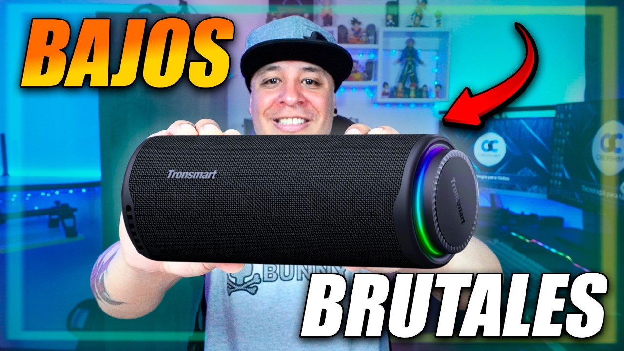 😱 Probando la bocina MÁS potente del AÑO!!! 🎶 ///Review en español tronsmart T8