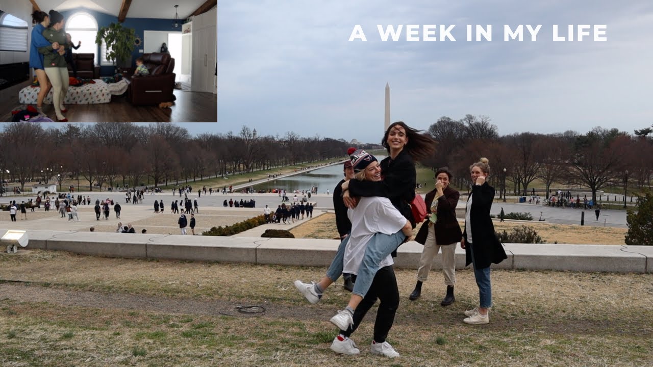 week with my olympic GOLD MEDALIST, professional hockey in washington D.C VLOG