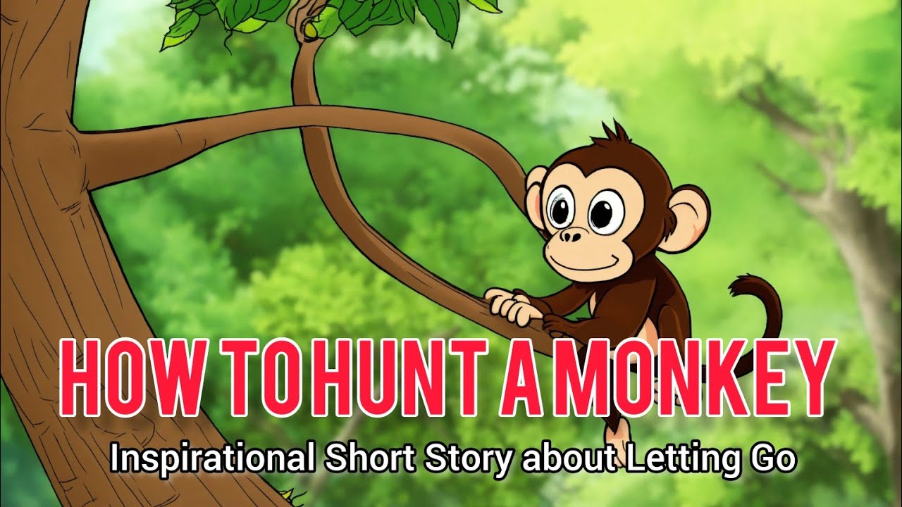 How to Hunt a Monkey (Inspirational Short Story about Letting Go) | EduPowerMindset