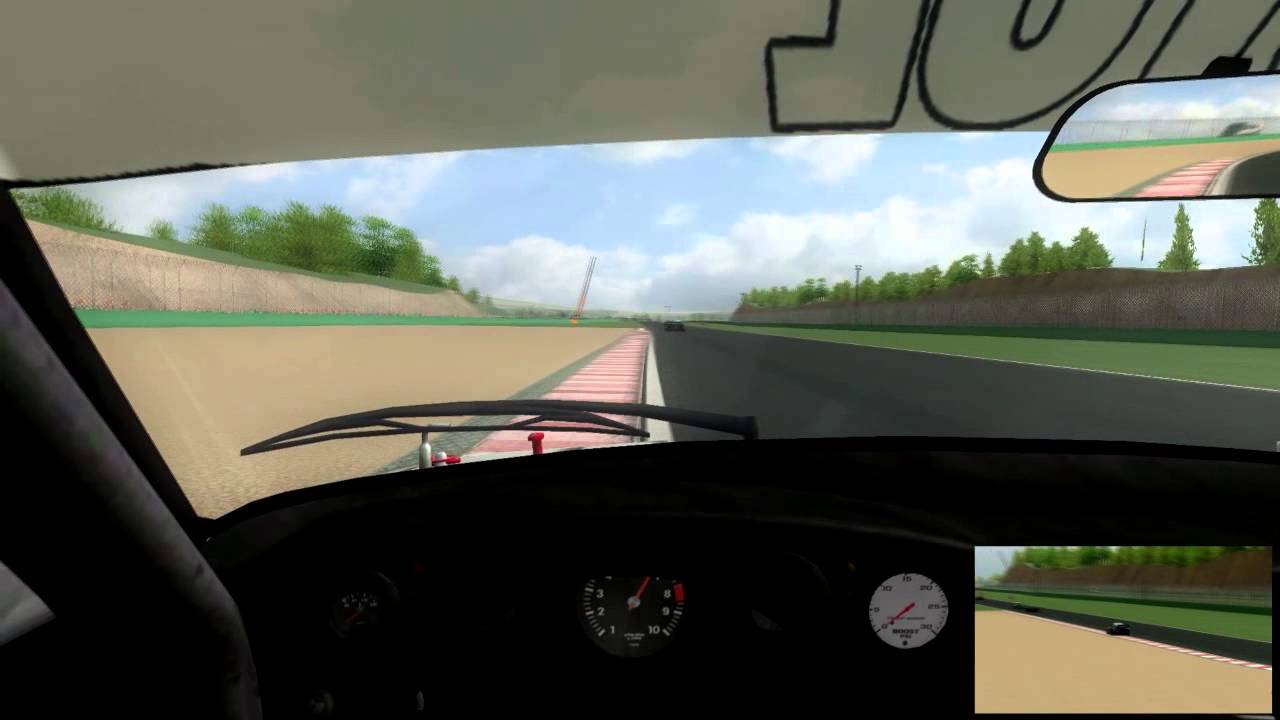 Rfactor DRM Porsche 935 Turbo onboard Hot Lap @ Vallelunga