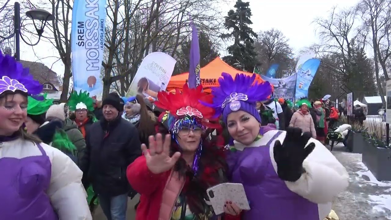 Międzynarodowy Zlot Morsów: Kolorowa parada ulicami Mielna!