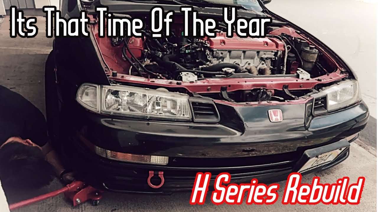 How to remove a H22a motor!