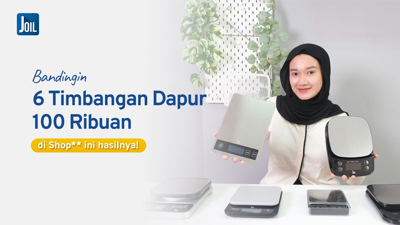 Bandingin 6 timbangan dapur harga 100RB-an di e-commerce!