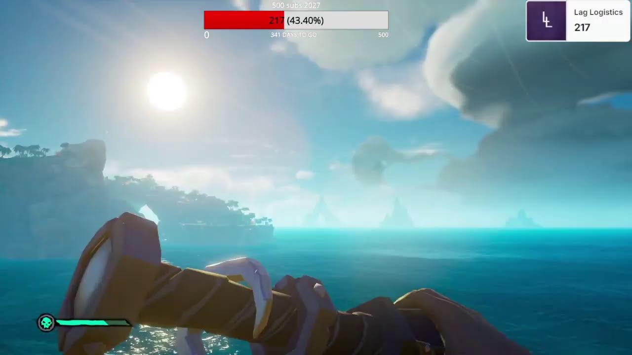 Sea of thieves with @hollowguy2 may be laggy