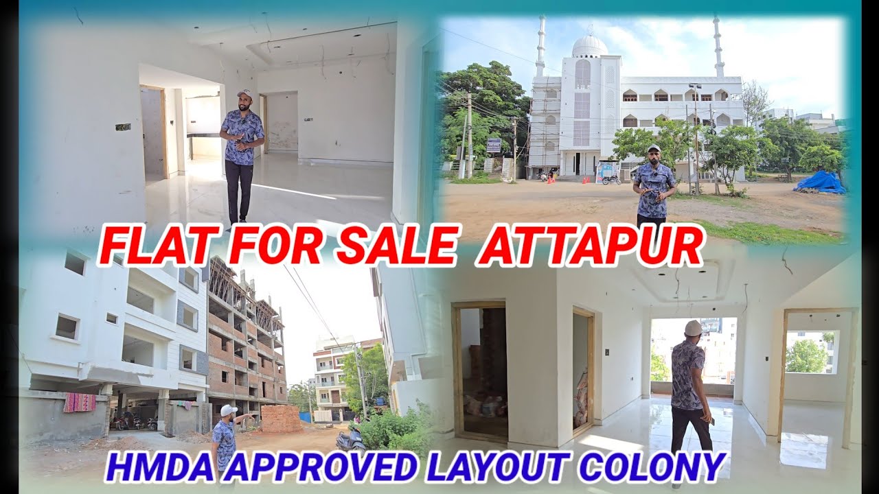 FLAT FOR SALE IN ATTAPUR HYDERABAD  || 3BHK FLAT FOR SALE IN ATTAPUR JANACHAITANIYA