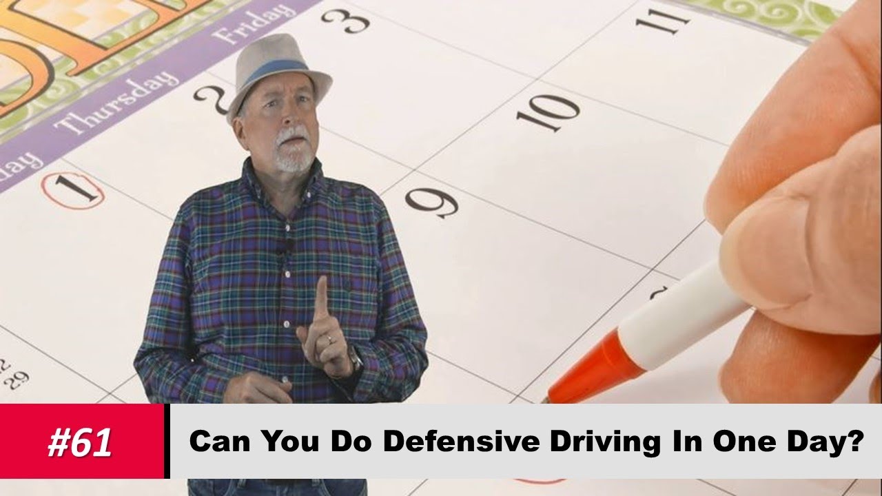 Can You Do Defensive Driving in One Day?