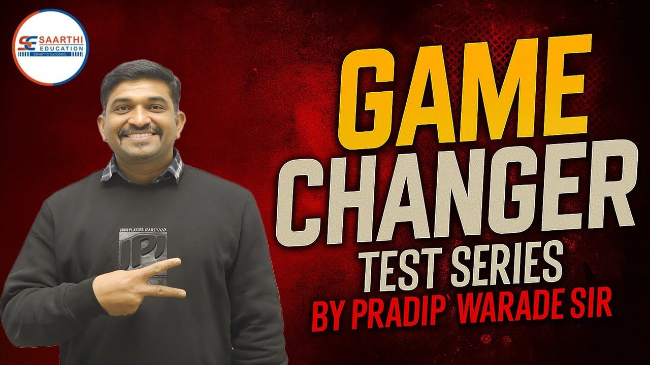 Game Changer Test - 4  | | Live Session with Pradip Warade Sir #bankingexam