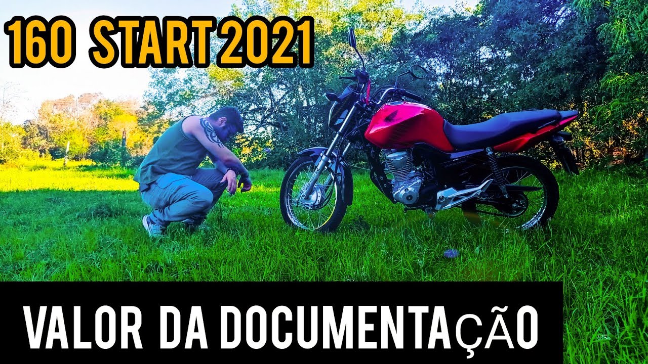 DOCUMENTA&Ccedil;&Atilde;O DA 160 START 2021 (QUANTO GASTEI) EMPLACAMENTO