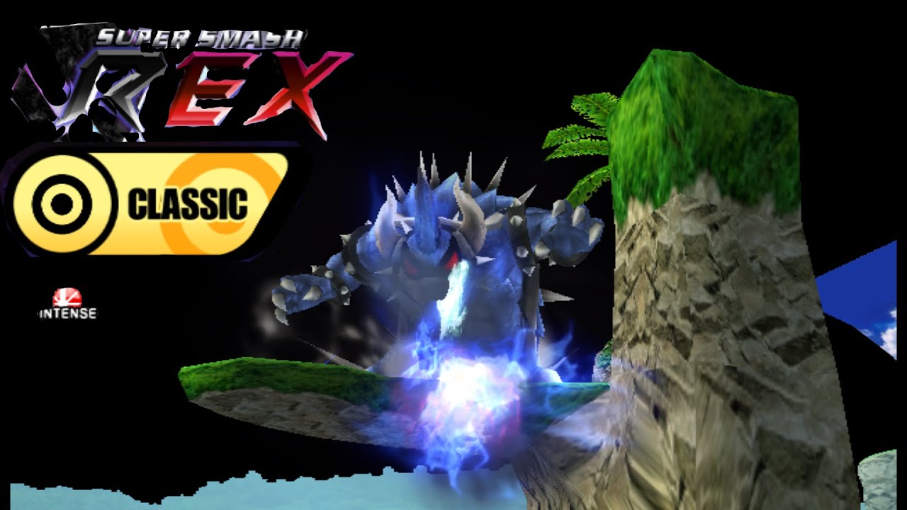 Super Smash Rex Giga Dark Bowser Vs Classic Mode (Intense)