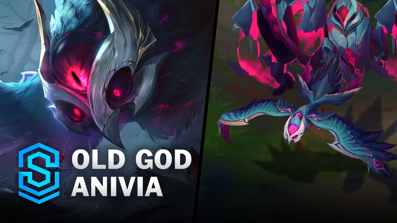 Old God Anivia Skin Spotlight - Pre-Release - PBE Preview - League of Legends