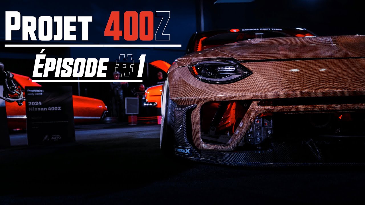 🎬 PROJET 400Z – ÉPISODE 1 | Peinture Top Coating | Carrol Drift Team