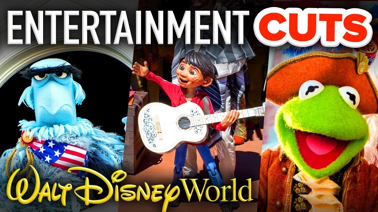 ENTERTAINMENT CUTS Coming to Walt Disney World! - Disney News VLOG