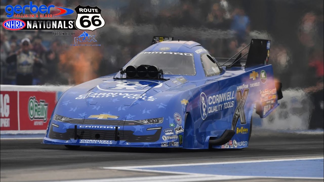 2023 NHRA Route 66 Nationals | Funny Car Qualifying Q3 | Chicago, IL