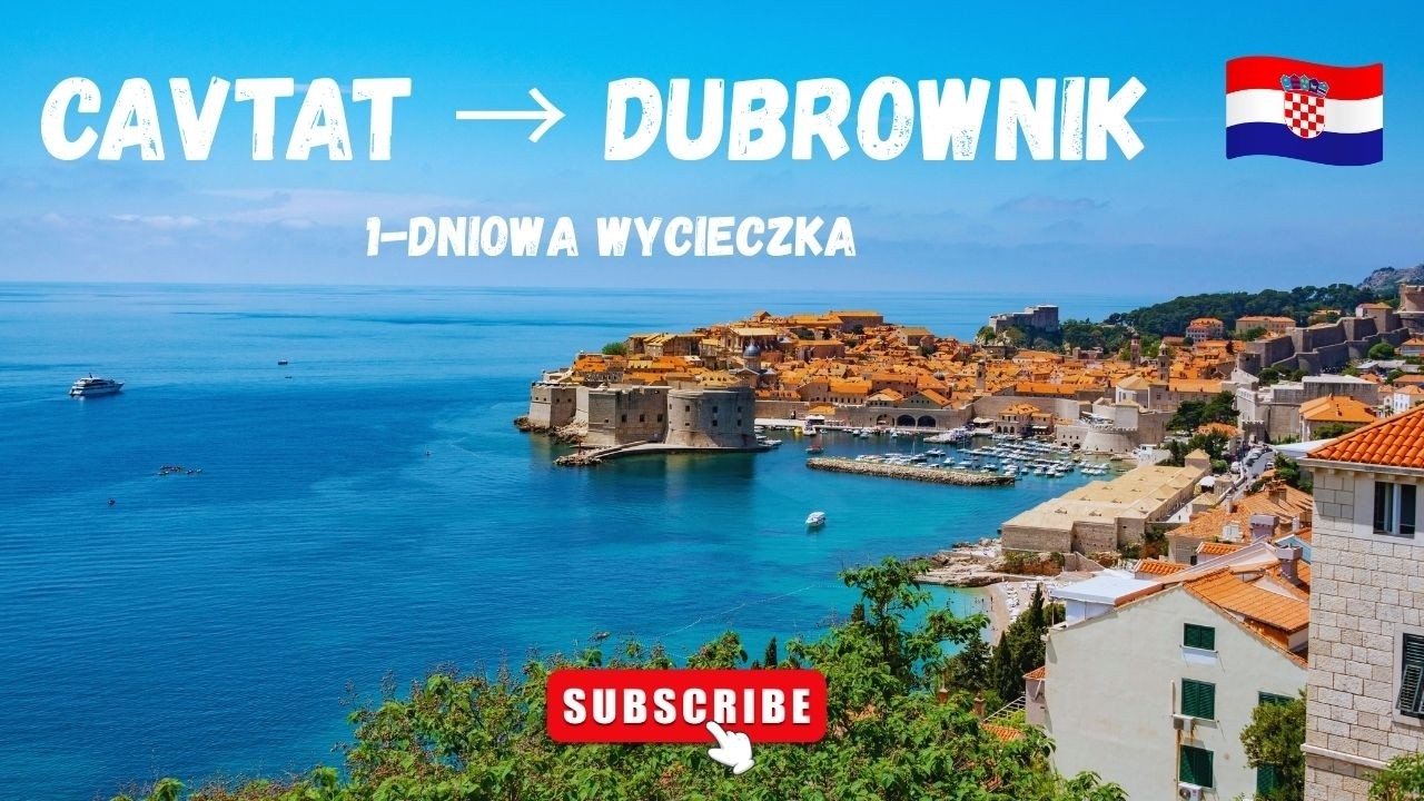 Rejs CAVTAT → DUBROWNIK łodzią 🇭🇷 Najpiękniejsza droga do Dubrownika?