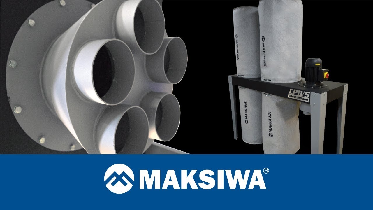 Dust Collector 5 HP 5 Entries - CPD/5.S MAKSIWA