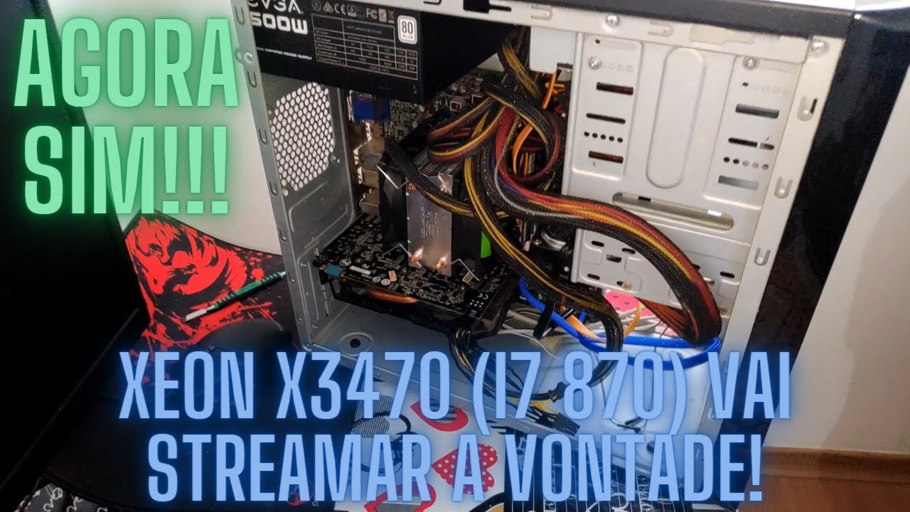 Finalmente meu antigo Xeon X3470 (i7 870) vai poder Streamar &aacute; vontade junto da GTX 960 2GB!