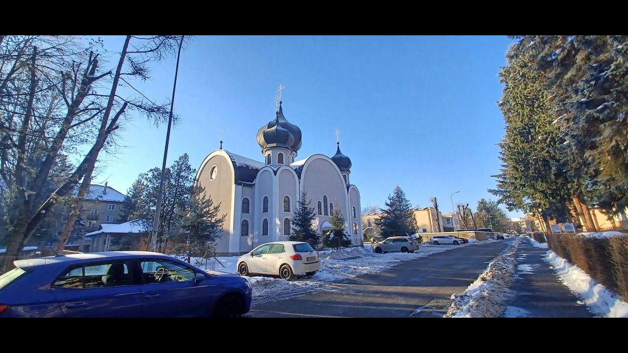 Humenné (SK), Pravoslávny chrám Sv. Cyrila a Metoda, nedeľa, 09:30, všetky zvony