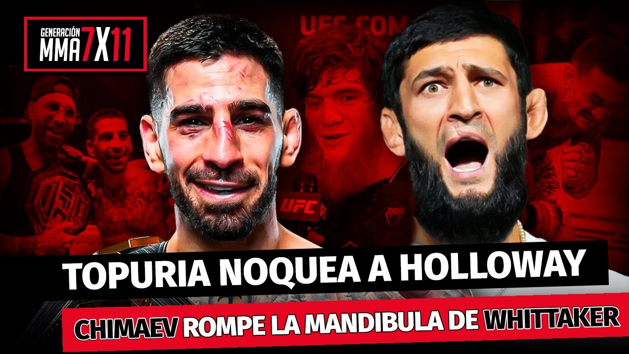 ¡LEGENDARIO! ILIA TOPURIA se CONVIERTE en la MAYOR ESTRELLA de la UFC - UFC 308