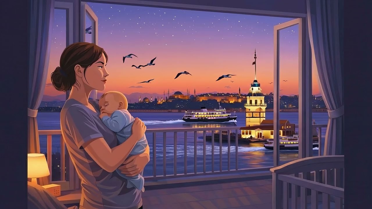 Allahu Allah Tasavvufi Ninni | Huzur Veren Uyku Müziği#ninni #bebekuykusu #ninniler